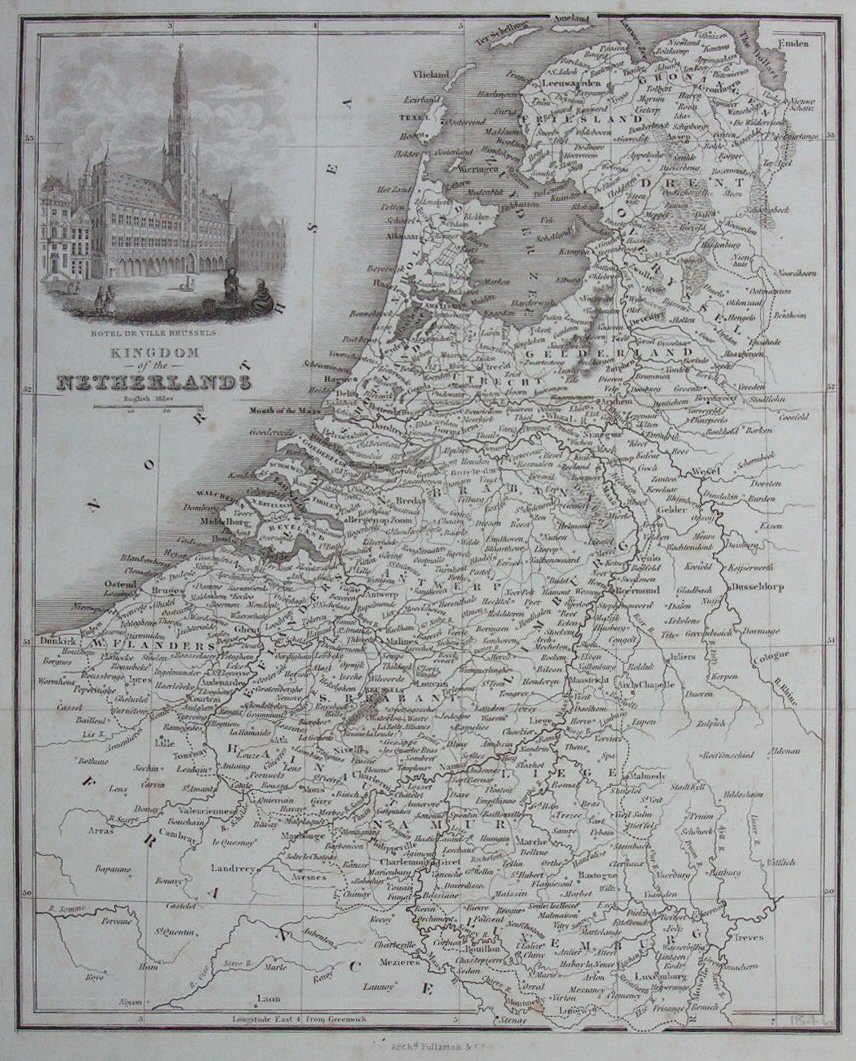 Map of Netherlands